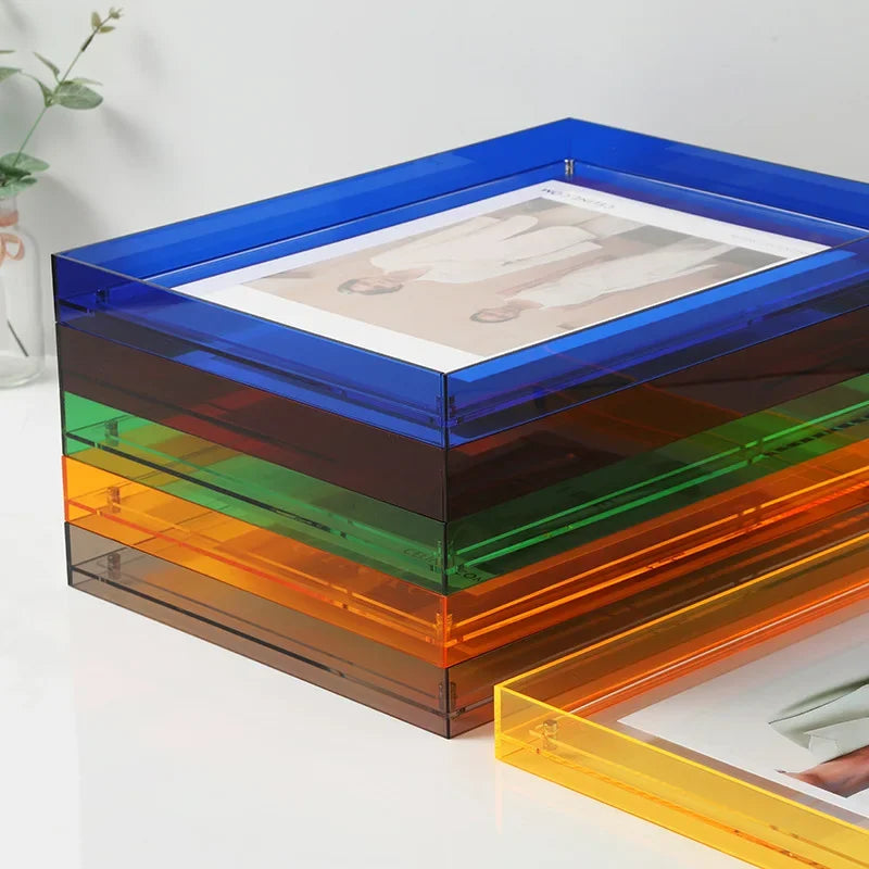Porta-Retrato Transparente de Acrílico🖼️